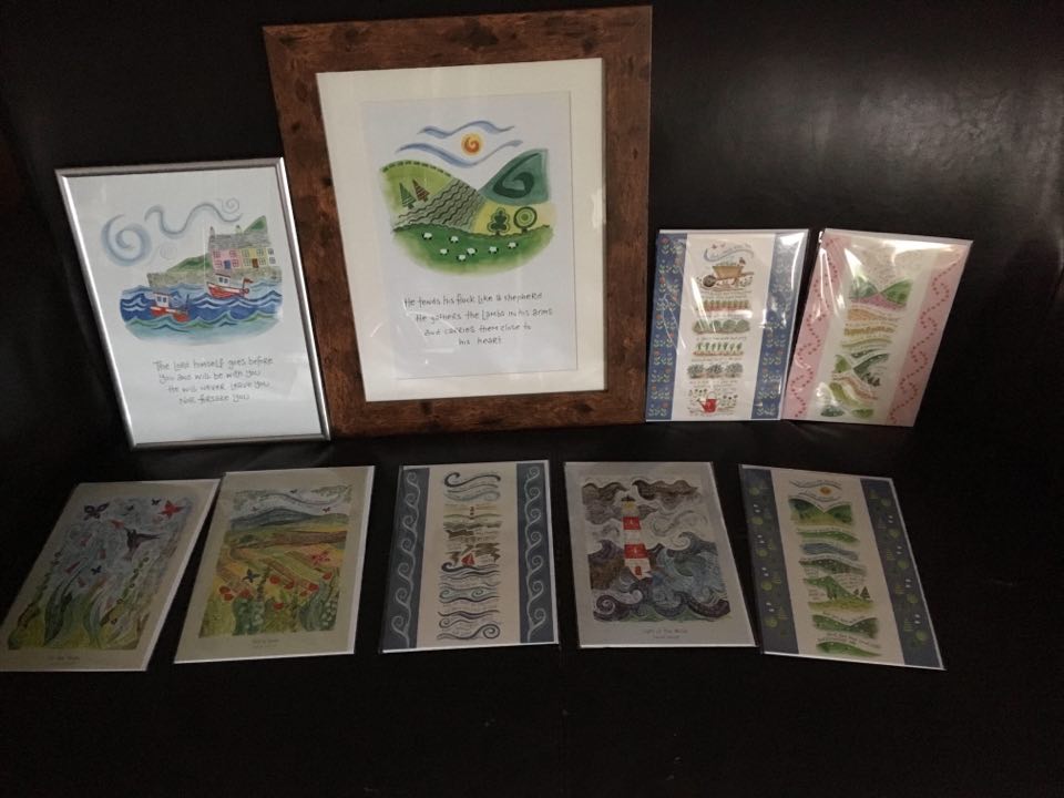 Selection of the ever popular Hannah Dunnett cards and prints £2.30 - £22