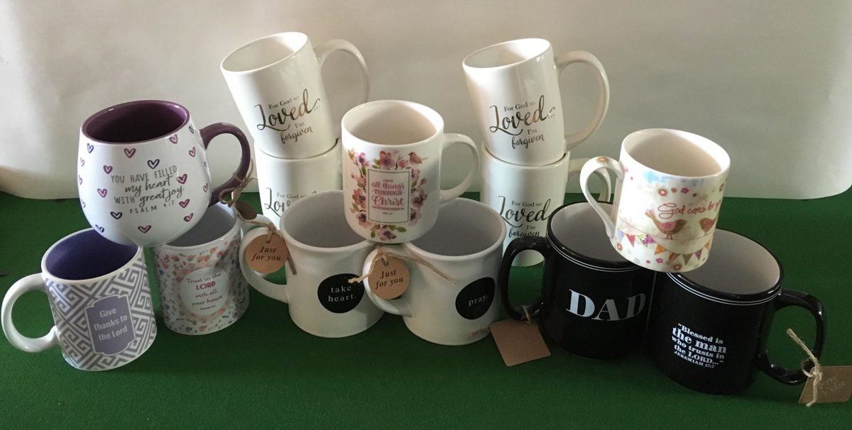 A Selection of Mugs available now
